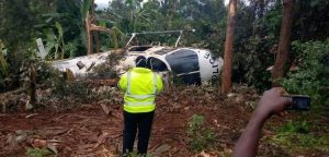 Police aircraft crashes