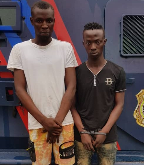 Two robbery suspects