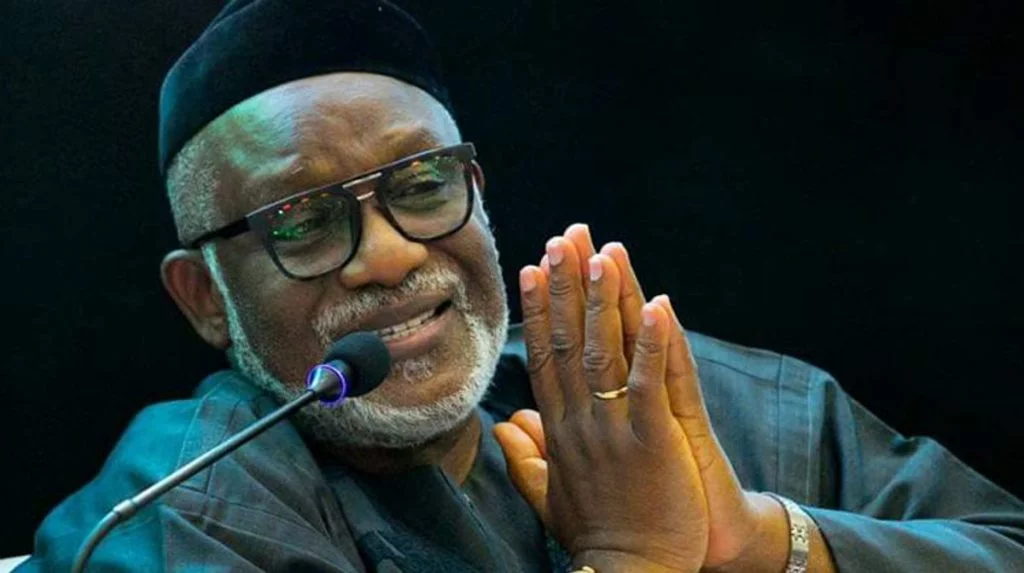 Insider Reveals What Akeredolu's Doctors Could Not Get Before He Died