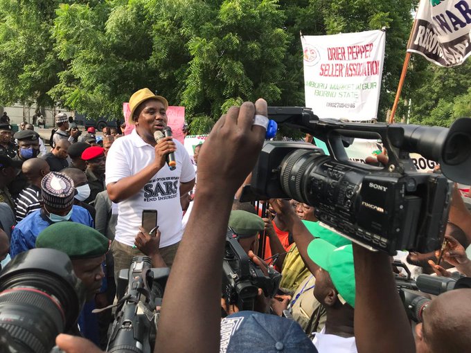 Pro-SARS rally holds in Maiduguri