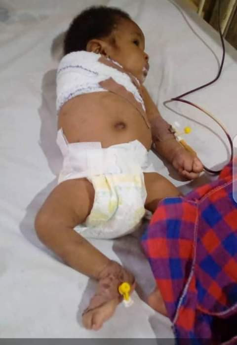 Father allegedly beats his 2-month-old son with hanger in Imo for disturbing his sleep, breaks the baby