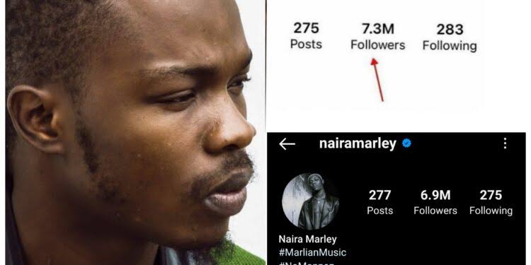 Mohbad: Naira Marley Loses 500,000 Followers On Instagram