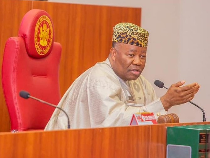BREAKING: Drama In Senate As New EFCC Chairman Uses Akpabio As Example Of Fraud Case Under Investigation