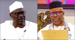 BREAKING: Drama As Ndume Storms Out Of Senate After Akpabio's Action