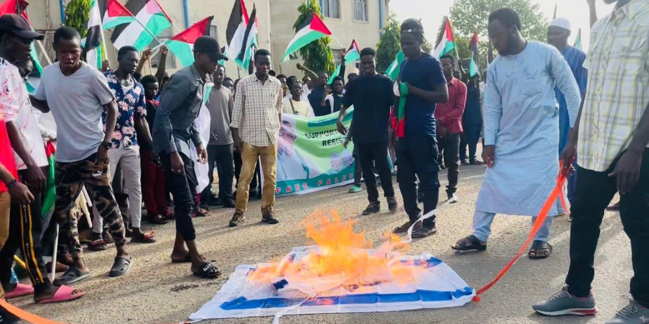 BREAKING: Tension As Shiite Members Storm Abuja In Protest Over Israeli Deadly Attacks