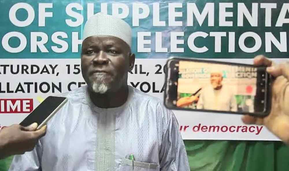 BREAKING: INEC Floors Binani As Abuja Court Okays Prosecution Of Suspended Adamawa REC Hudu Yunusa-Ari