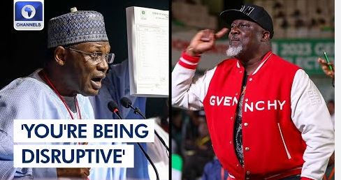JUST IN: Dino Melaye Reveals What He Will Do As Moves Against INEC Chairman, Rejects Kogi Election Result