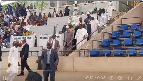 Moment Controversial Islamic Cleric Wanted For Violence, Other Acts Made His Way To Speak In Abuja (VIDEO)
