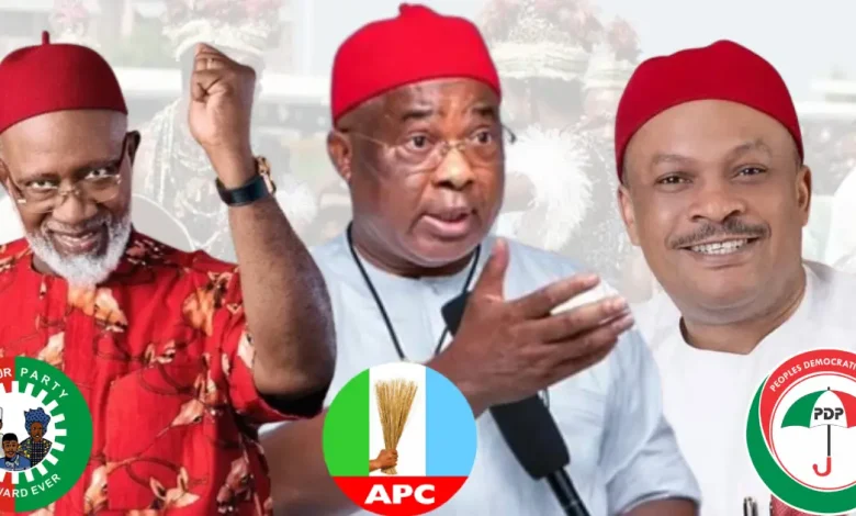 BREAKING: Fresh Trouble In Imo As PDP, LP Candidates Reveal How Uzodinma Rigged, Issue Ultimatum To INEC
