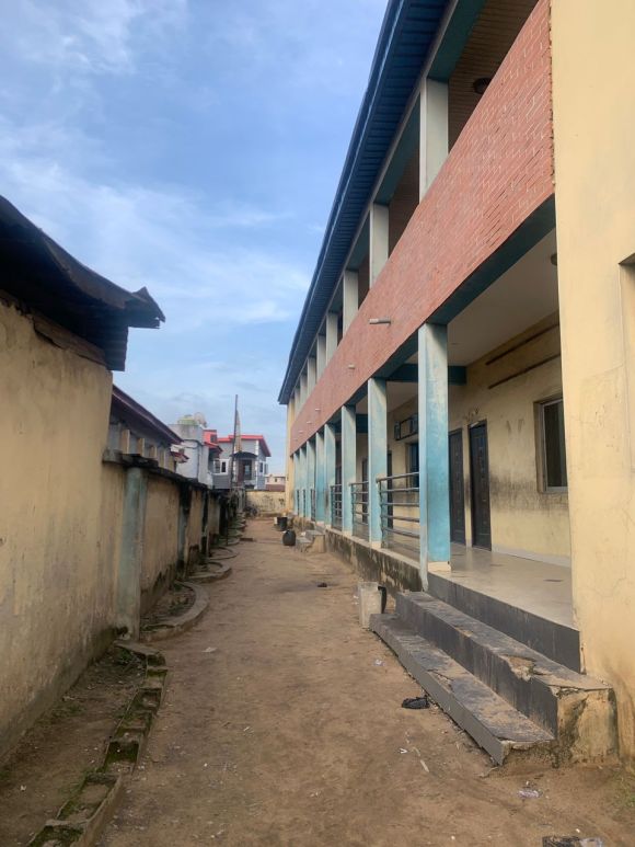 Inside Ajeromi Primary School as seen by FIJ