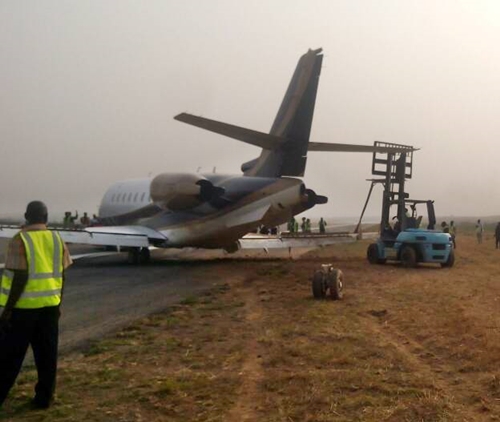 Abuja Airport On Lock Down As Aircraft Overshoots Runway
