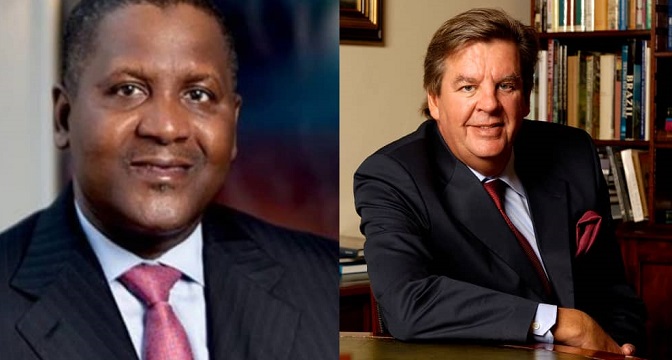 JUST IN: Dangote Overtakes Rupert, Clinches To Spot Of Billionaires List
