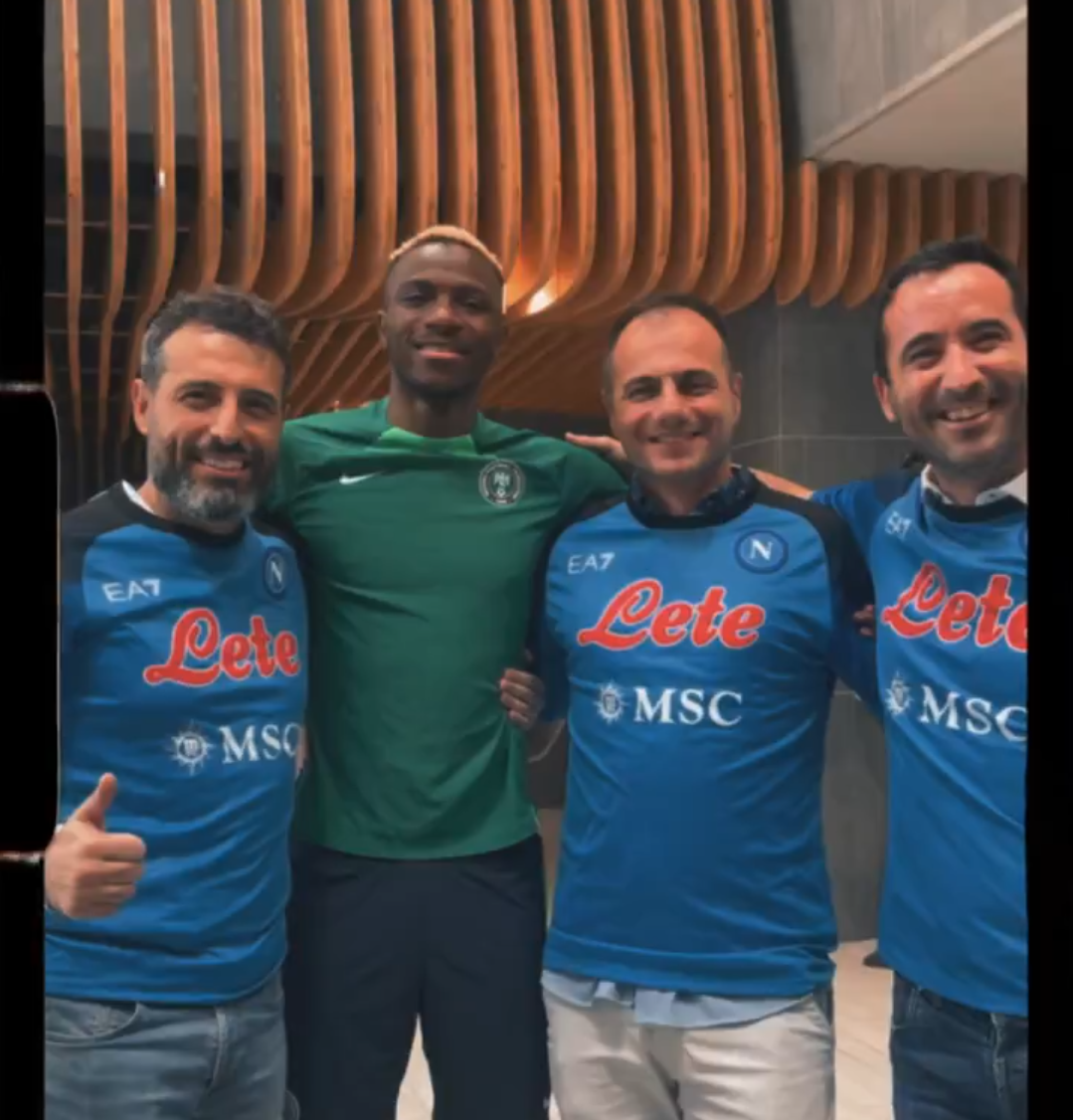 AFCON 2023: Napoli fans storm C�te d?Ivoire to Support Victor Osimhen (video)