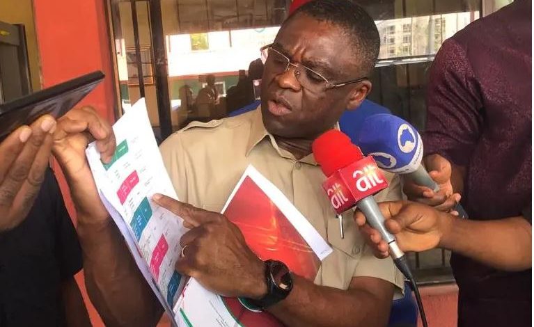 JUST IN: Tension As Shaibu Storms PDP Headquarters To Demand Certificate Of Return (PHOTOS)