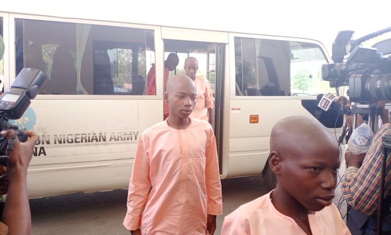 Watch Different Photos Of Released Kuriga Pupils As They Arrive Govt House