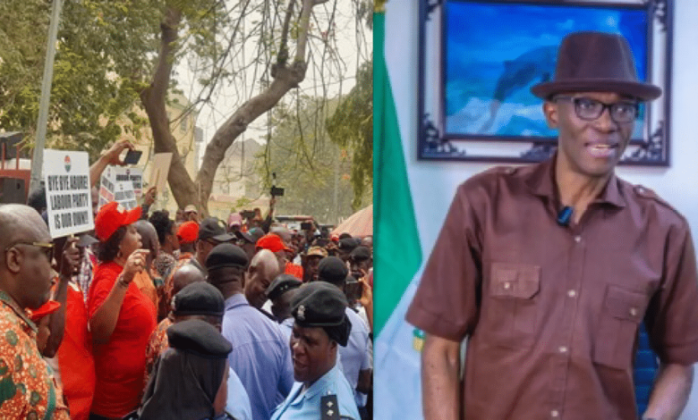LP Crisis Worsens As NLC Hits Back At Abure After He Accused Members Of Stealing Party's Money