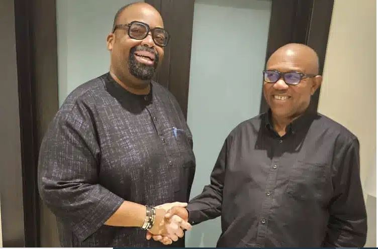 Peter Obi Speaks After Meeting LP’s Candidate Ahead Of Edo Election (PHOTOS)