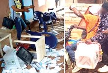 BREAKING: People Run For Their Lives As Violence Erupts In Ondo APC Primary