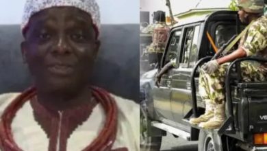 BREAKING: Military Releases King Of Ewu Kingdom Declared Wanted After The Killing Of 17 Soldiers In Okuama (PHOTOS)