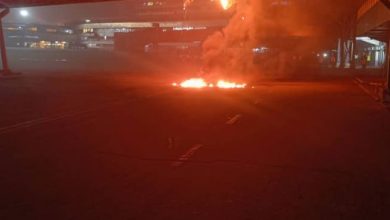 JUST IN: Panic As Fire Erupts At MMIA Lagos Airport