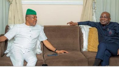 Imo: Intrigue As Ihedioha Visits Abia Gov Days After Dumping PDP