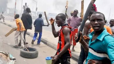 BREAKING: Thugs Use Stones, Dangerous Objects To Attack NLC Members Enforcing Strike