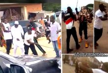Gunshots, Chaos As Oba Unmasks Masquerade During Fierce Clash In Lagos