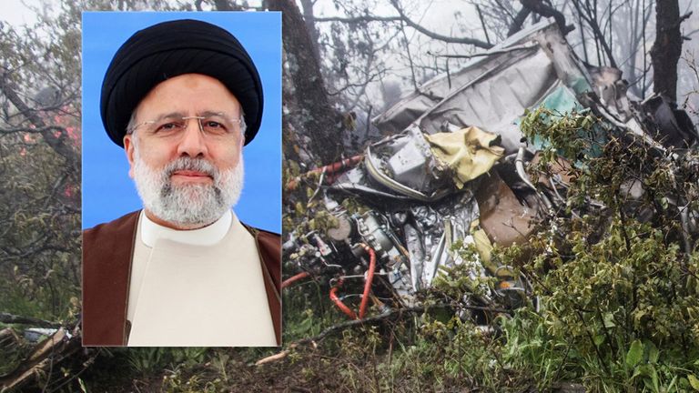 Iran president death latest: Iran's president killed in helicopter crash; White  House says he has 'blood on his hands' | World News | Sky News