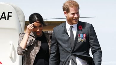 JUST IN: Other Travellers Held Back As Prince Harry, Meghan Markle Touch Down In Nigeria