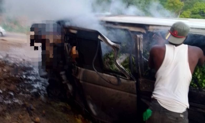 16 Passengers Burnt Beyond Recognition In Fatal Accident (PHOTOS)