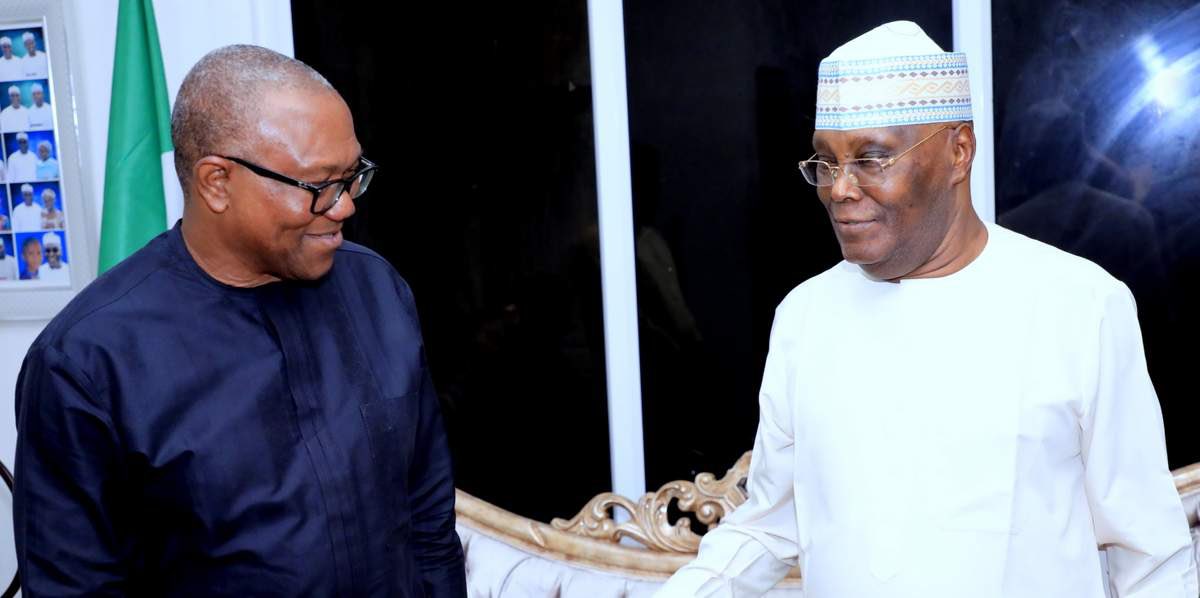 Photos Emerge As Peter Obi Visits Atiku Abubakar