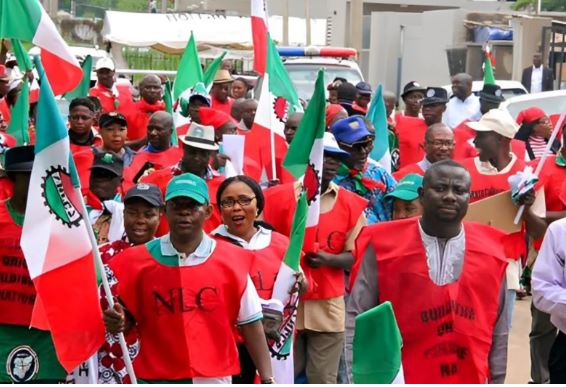  Tension As NLC, TUC Members Block Disco HQ, NERC Offices, Staff Stranded