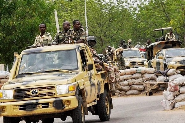Killing Of Soldiers: Many People, Truck Trapped As Heavily Armed Troops Block Imo River Border