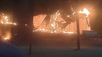 BREAKING: Pandemonium As Man Sets Mosque On Fire During Prayer, Locks Door (PHOTOS)