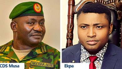 Tension As Defence Chief Vows That Ekpa Who Declared Himself IPOB Prime Minister Must Be Arrested, Dealt With