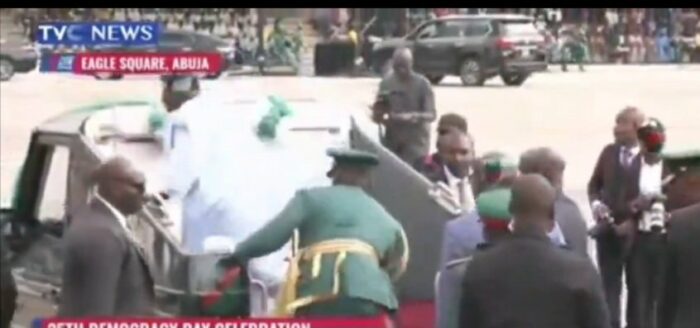 Why President Tinubu fell at Eagle Square – Presidency