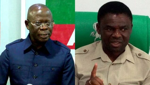 JUST IN: Time Will Tell - Oshiomhole Speaks After Shaibu Dumped PDP, Returned To APC