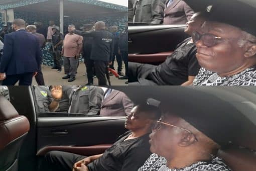 JUST IN: Heavy Security As NLC President Arrives Police IRT Office With Falana (PHOTOS)