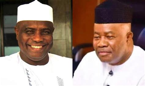 Tambuwal Celebrates Senate President Godswill Akpabio at 62